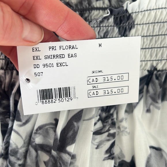 Off-the-shoulder silk mini dress - Picture 4 of 4